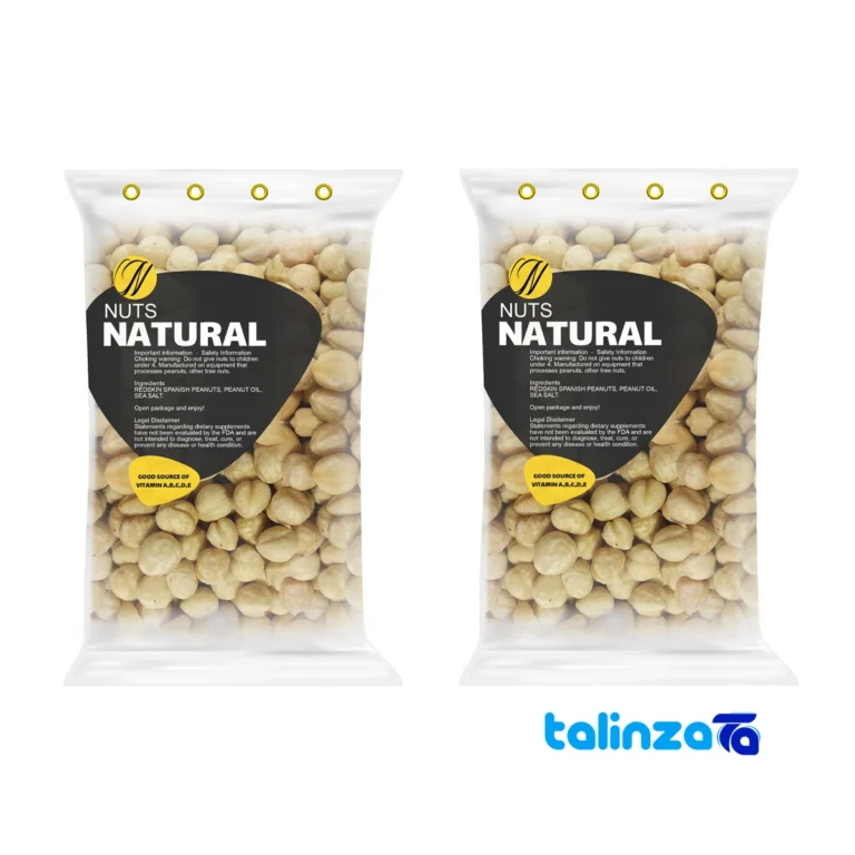 hazelnut kernels - Front view design and key details
