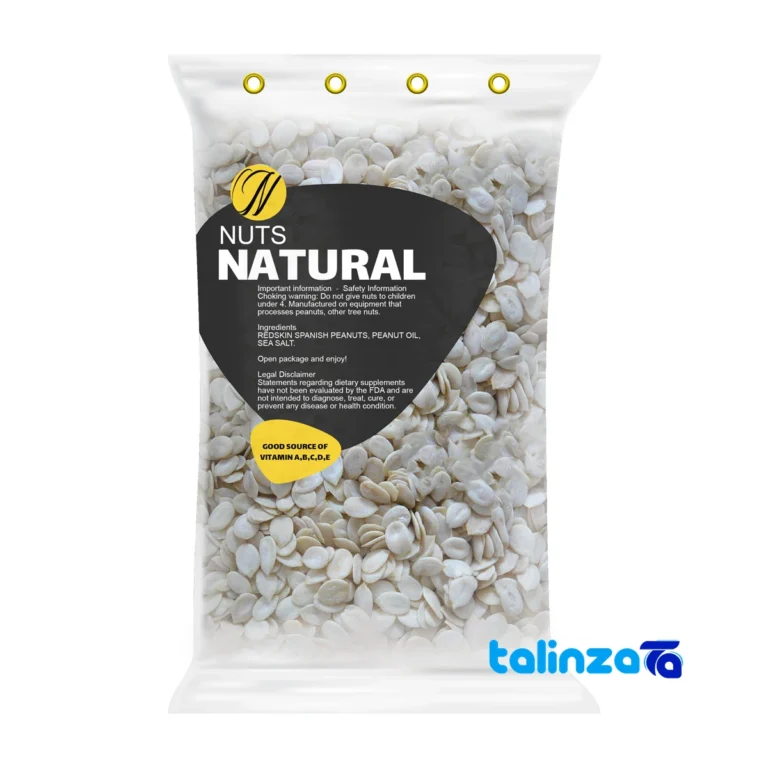 Natural Watermelon Seed Kernels 1000 grams - Front view showing design and key details