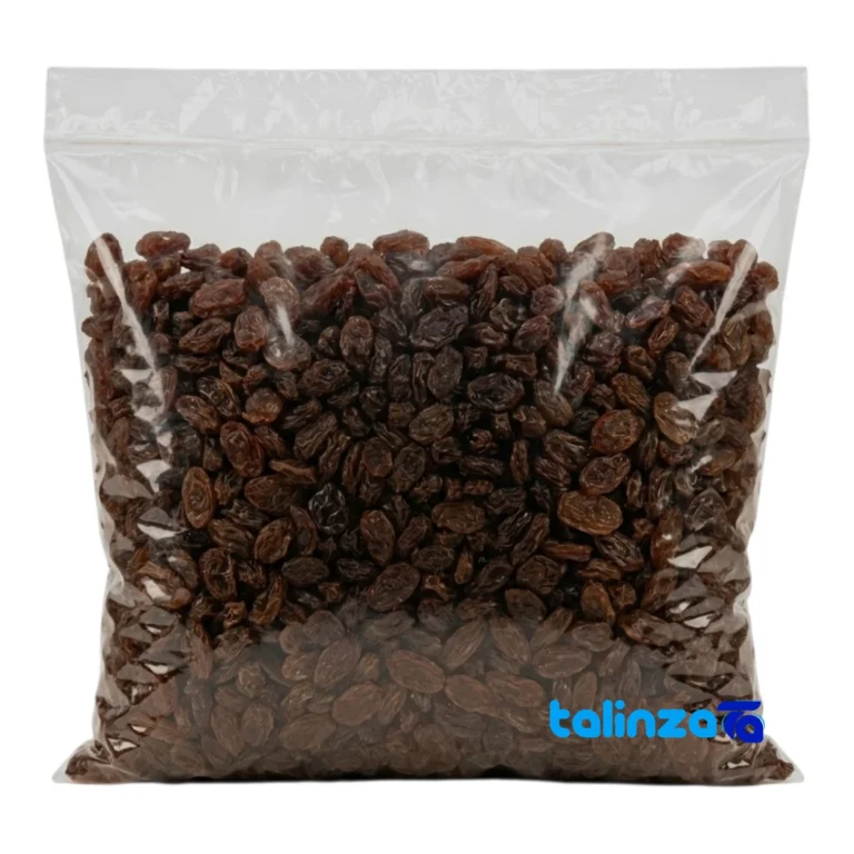Persian Raisins Snack Sweet Flavor design and key details (Front view)