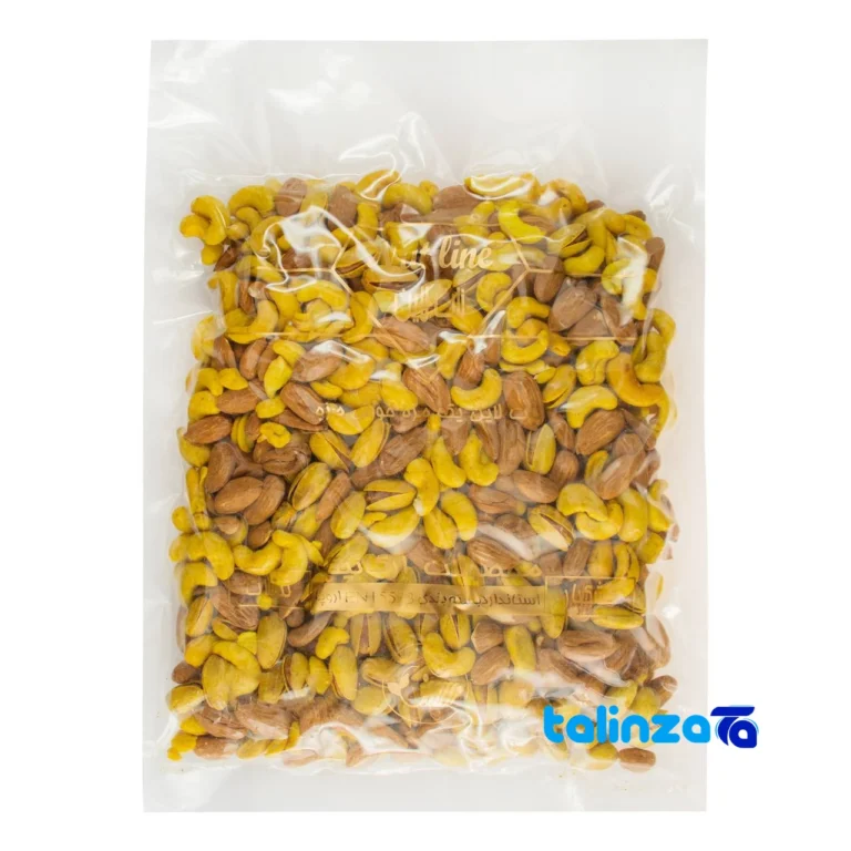 Front view of Nutline Sweet Mixed Nuts 1000 grams design and key details