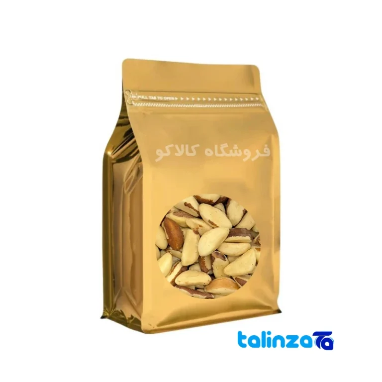 Brazilian almonds - Front view design and key details