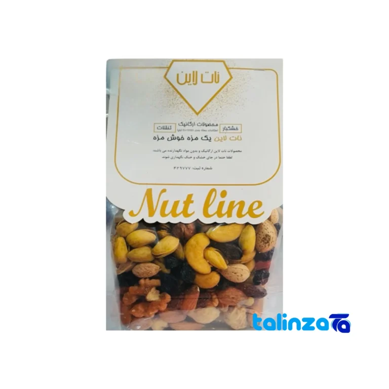 Nouruz Nut Line Premium Snack Mix saffron grade and packaging (Front view)