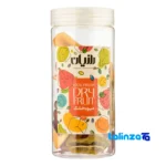 Front view of Razian Mixed Dried Fruits Snack design and key details