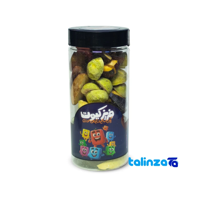 FreezeFruit Mixed Dried Fruit Snack - Front view showing design and key details