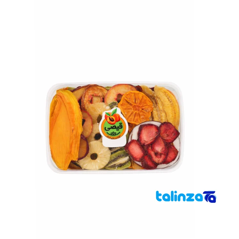 Front view of Mixed Dried Fruit Apricot Delight None design and key details