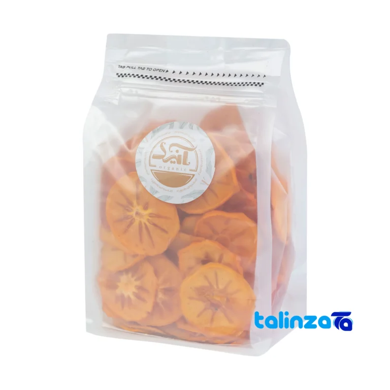 Front view of Anid Dried Persimmon Premium Organic 1000 grams design and key details