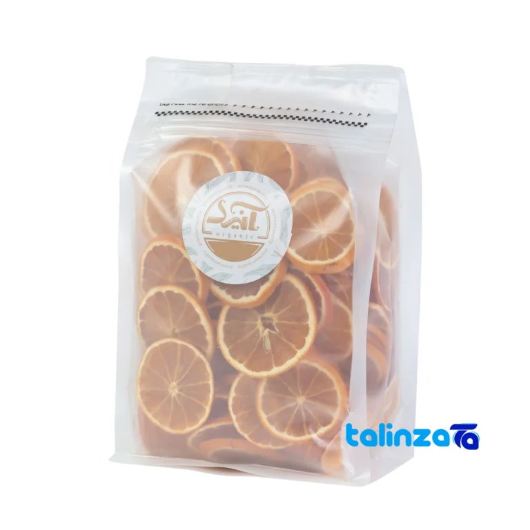 Anid Dried Orange Export Fruit - Front view showing design and key details