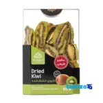 Front view of Zarngaran Dried Kiwi Organic Snack design and key details