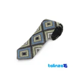 MBJ Traditional Hand-Stitched Men's Tie - Front view showing design and key details