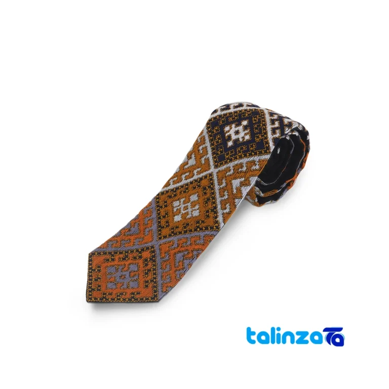 MAJ Men's Handmade Tie Exquisite Design and key details (Front view)