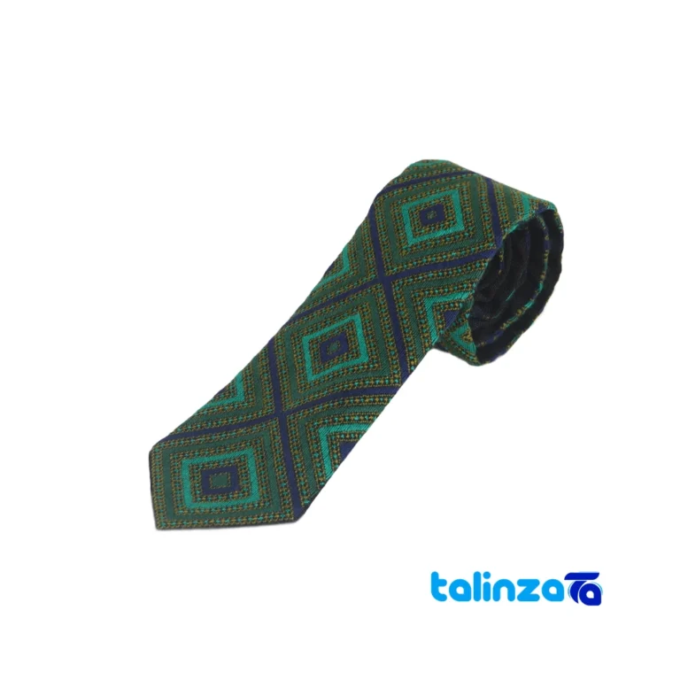 MBJ Men's Handmade Traditional Baluchi Tie Sistan and Baluchestan design key details (Front view)