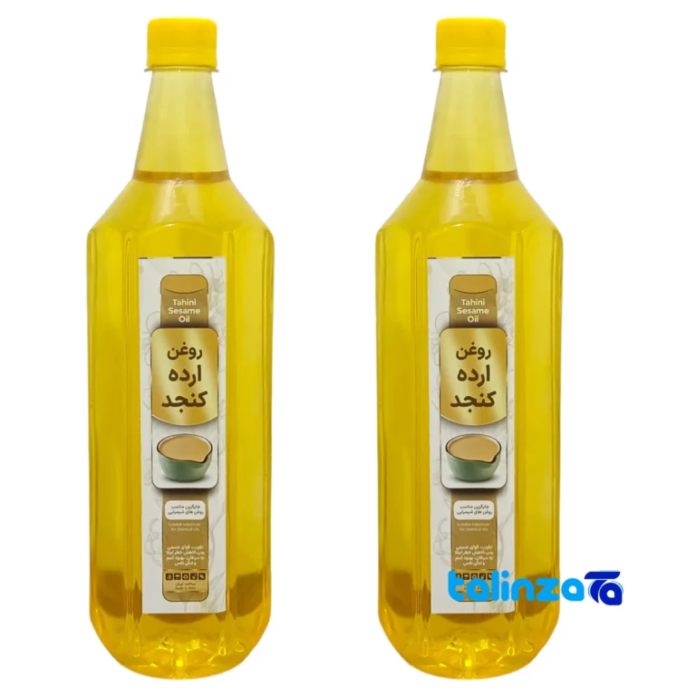 Organic Sesame Oil Twin Pack 958 grams design and key details (Front view)