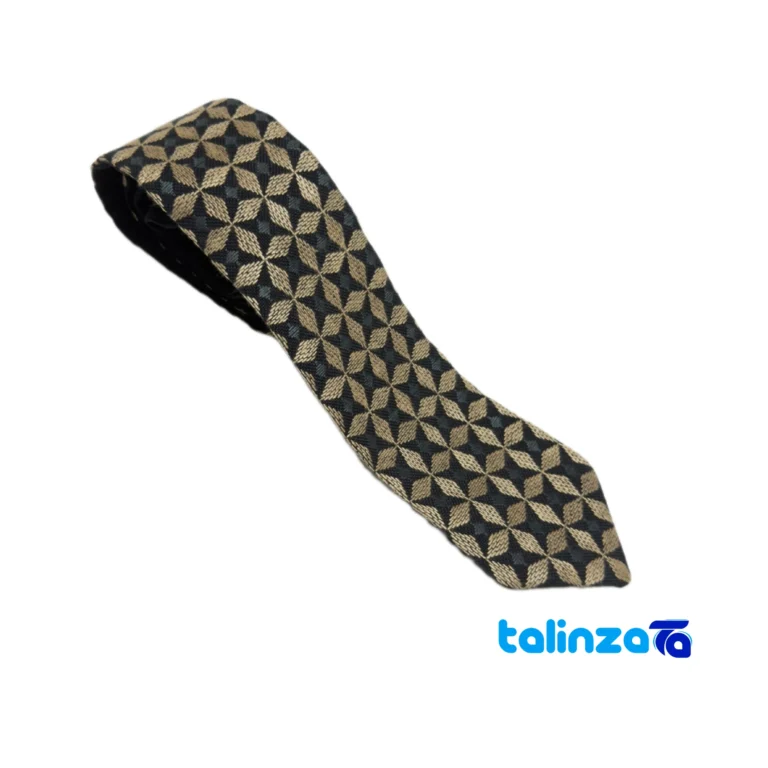 handmade men's tie - Front view design and key details