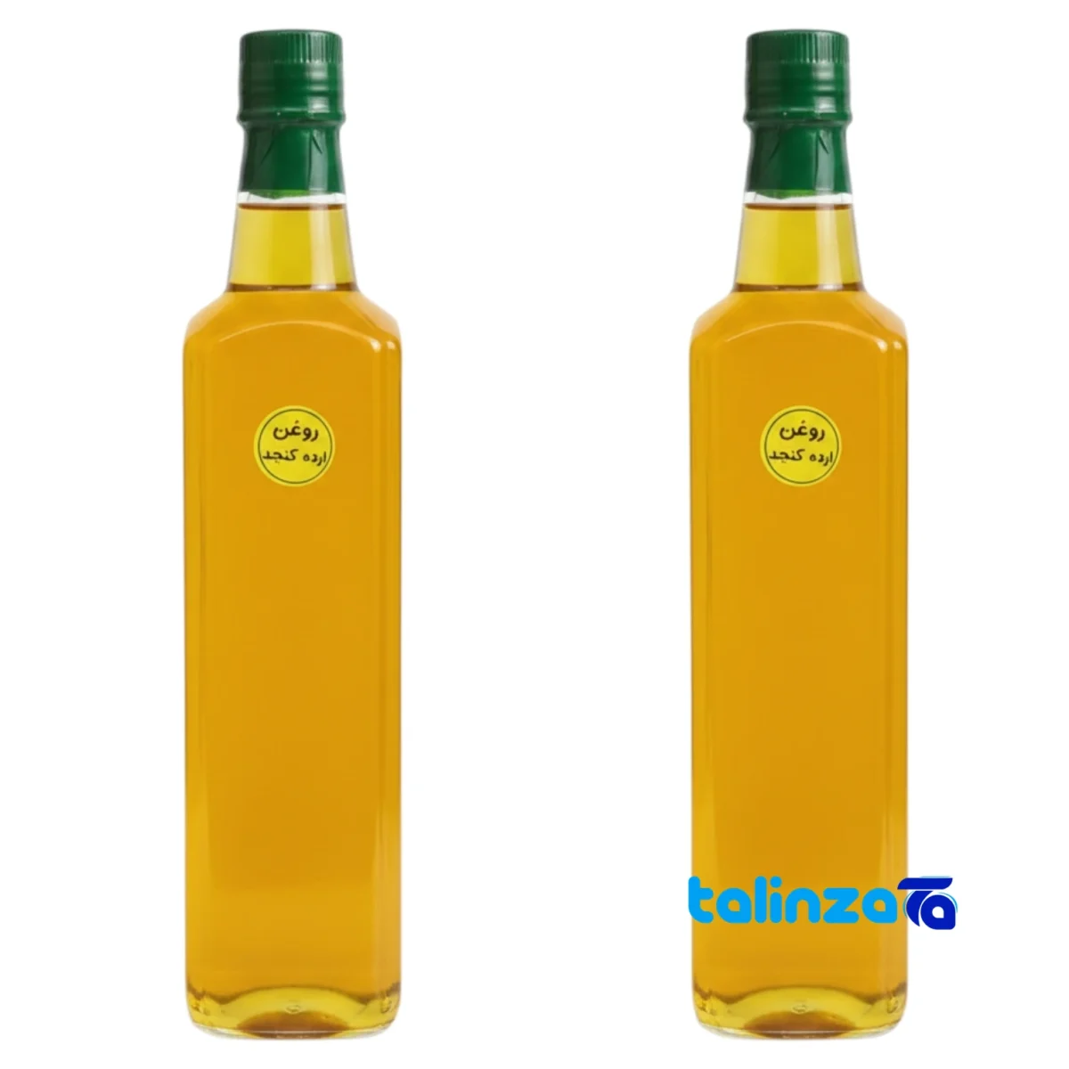 Front view of Organic Sesame Oil Liquid 1 Liter Pack 2 1000 grams design and key details