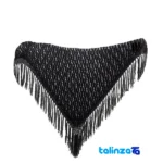 handmade women's scarf - Front view design and key details