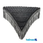 handcrafted scarf - Front view design and key details