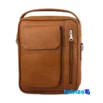 LZ Leather Shoulder Bag Versatile Design Tehran and key details (Front view)