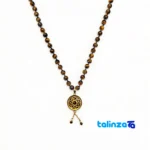 Gold Dreamcatcher Necklace - Front view design and key details
