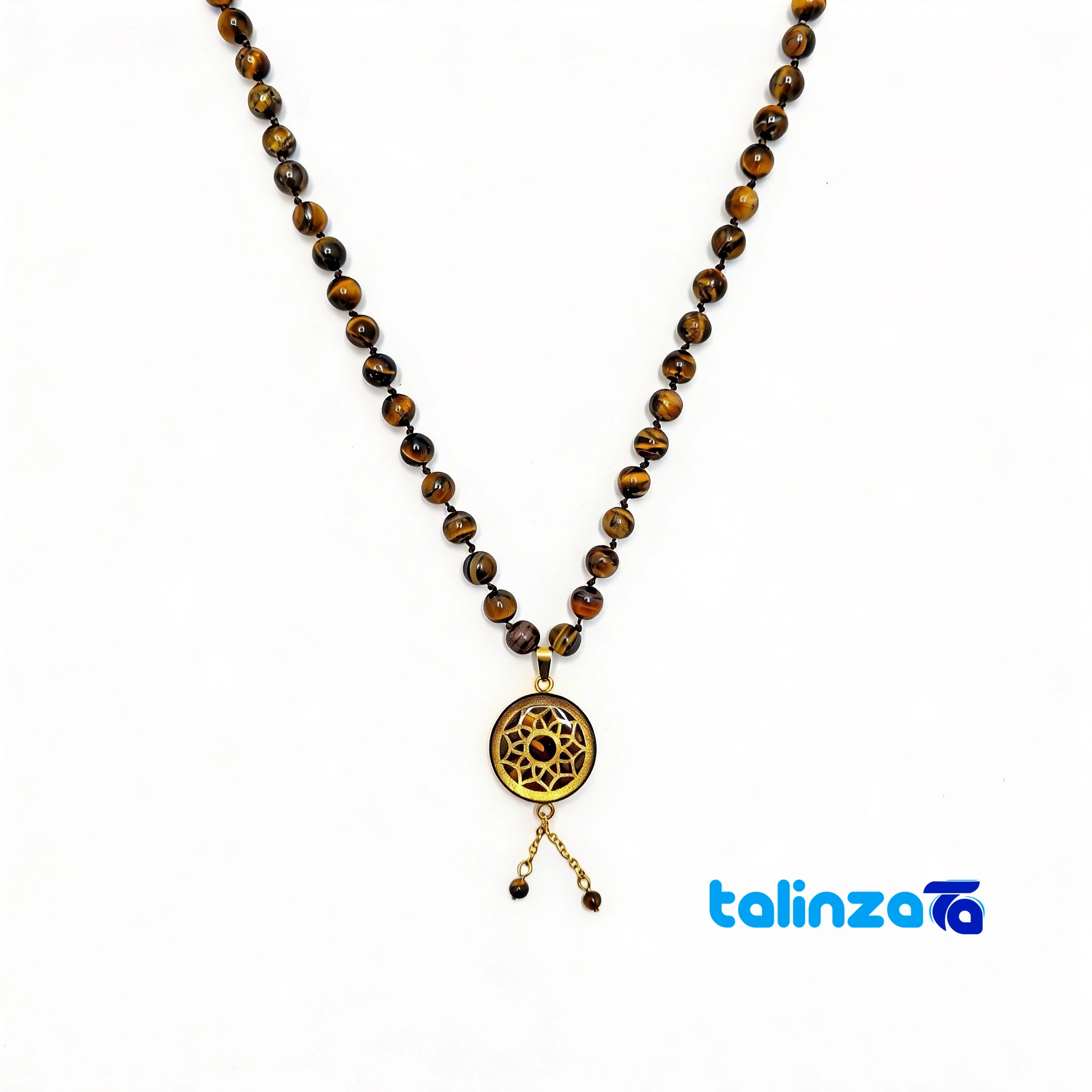 Gold Dreamcatcher Necklace