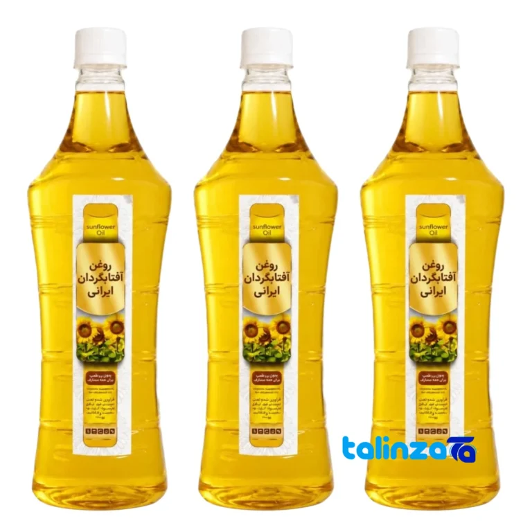 Sunflower Oil - Front view design and key details