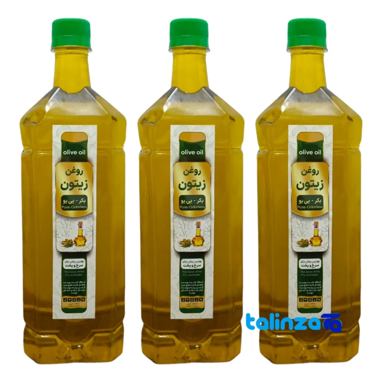 Organic Olive Oil - Front view design and key details