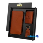Atar Leather Gift Set A12 Premium Quality saffron grade and packaging (Front view)