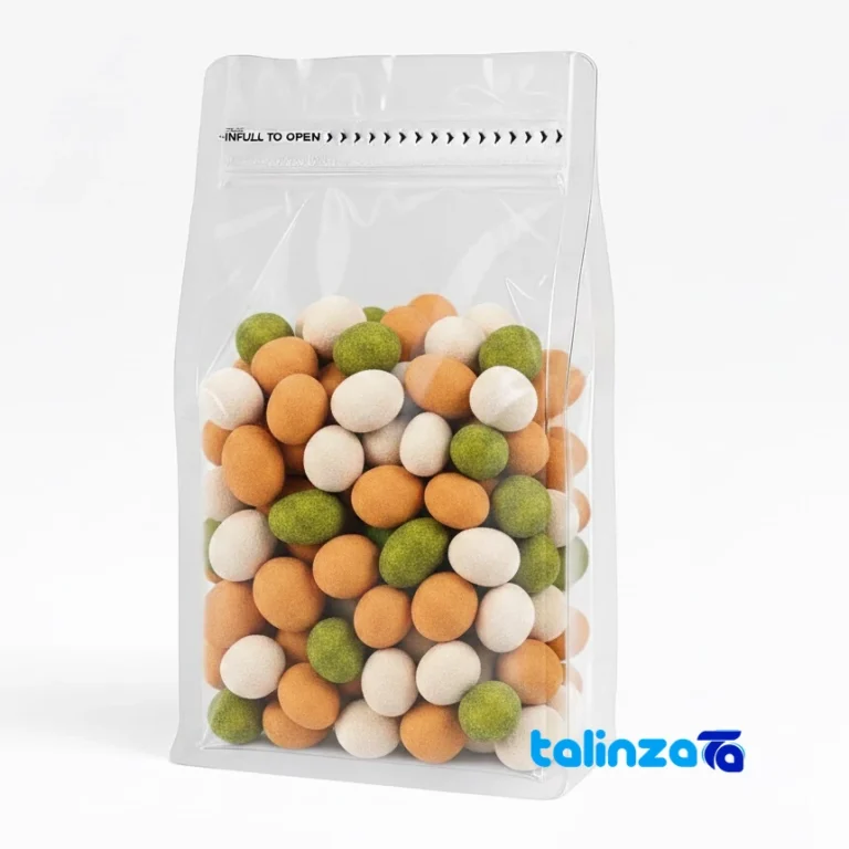 Mixed Coated Peanuts Snack design and key details (Front view)