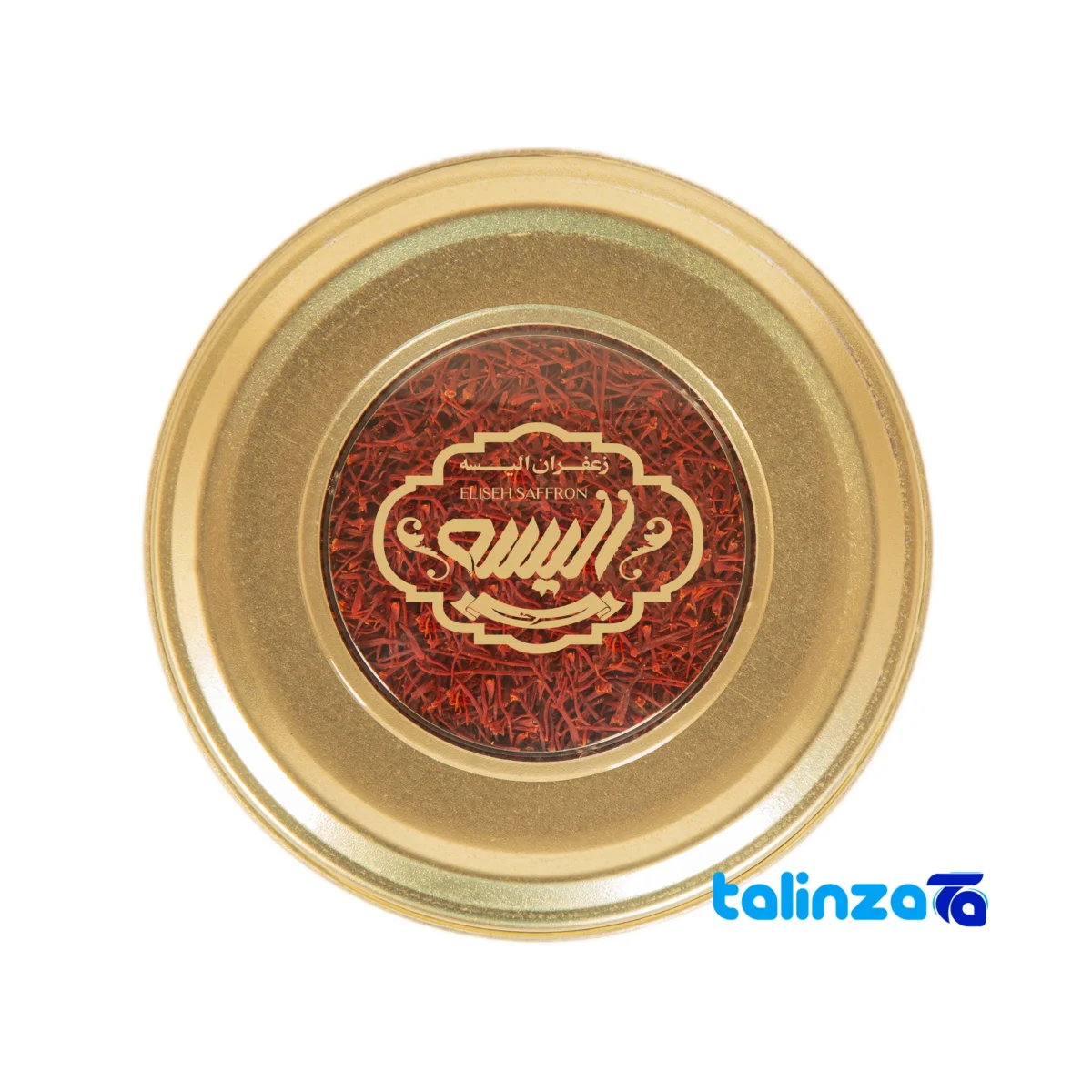 Aliseh Saffron Premium Gift Pack product labeling and brand (Package front)