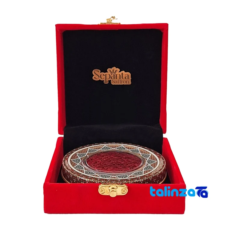 Sepanta Saffron Gift Pack Premium - Front view showing grade and packaging