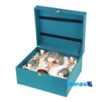 Ferooz Gift Set Four-Piece Copper Art - Front view showing design and key details