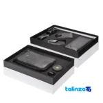 Haghi Men's Gift Set LS30B Leather Essentials design and key details (Front view)