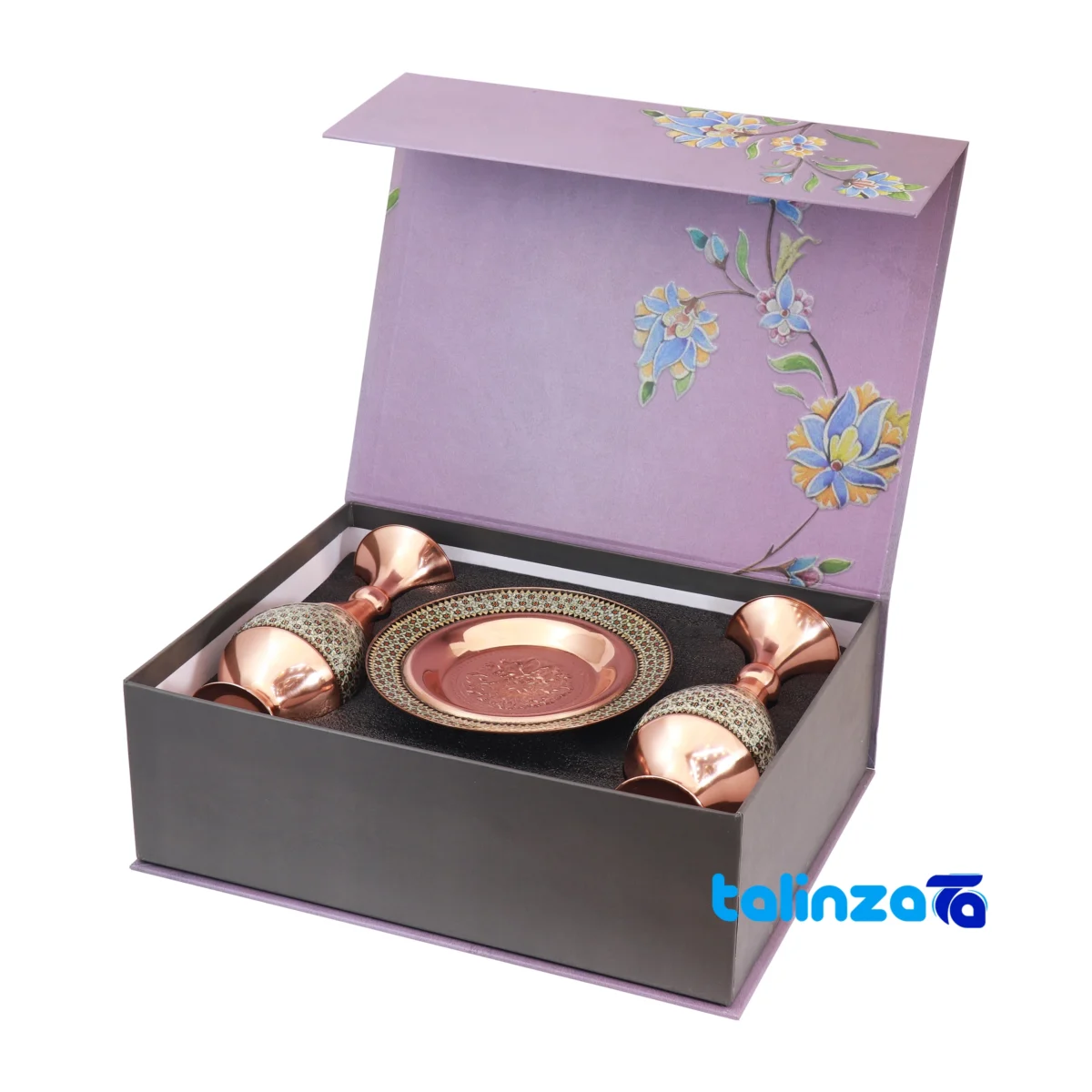 Front view of Mahtab Gift Set Unique Design and key details