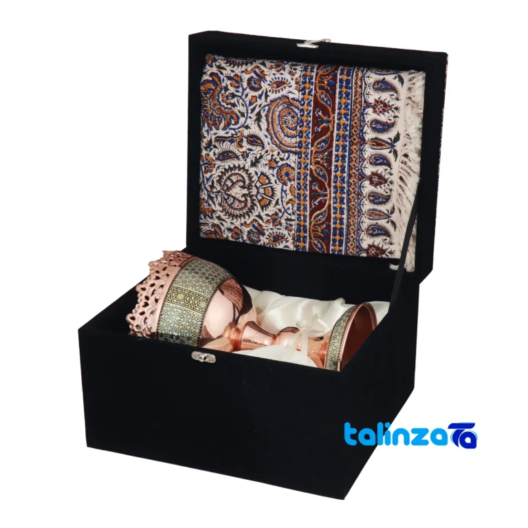 Forouz Gift Set Model 04 Elegant Design - Front view showing and key details