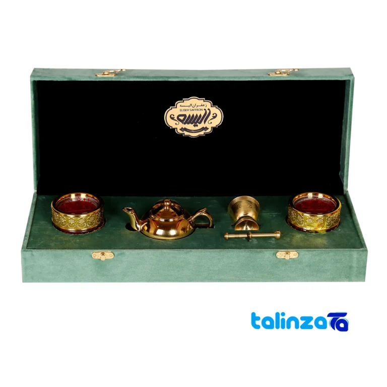 Royal Pichak Aliseh Saffron Gift Set - Package front showing product labeling and brand