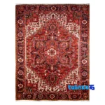 Mehraban Handwoven Carpet Rectangular Natural Dye 400x300x2. overall design layout (Full spread)