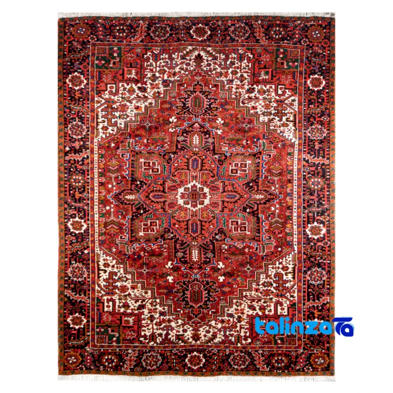 Mehraban Handwoven Carpet Rectangular Natural Dye 400x300x2. overall design layout (Full spread)