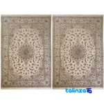Full spread of Raza Handmade Carpet Turkmen Nain Design 350x250x2 cm overall layout