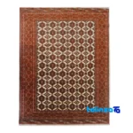 Turkmen Handwoven Rug 6.2 Square Meters overall design layout (Full spread)