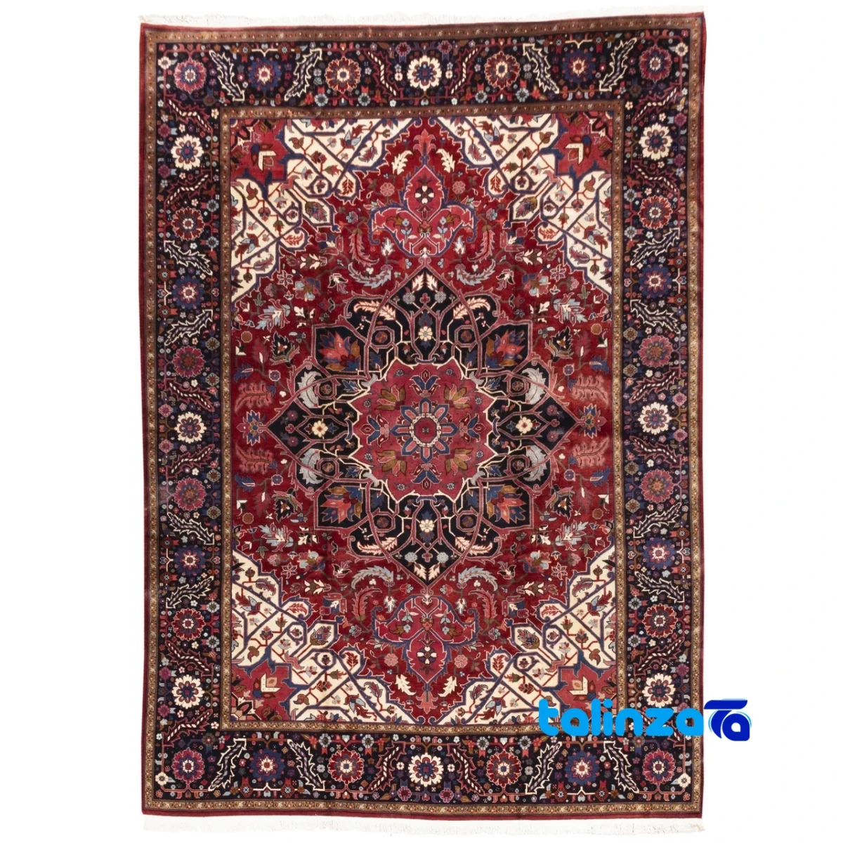 handwoven rug - Full spread overall design layout