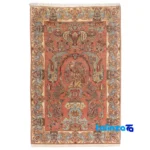 Full spread of Si Persia Handwoven Carpet Floral Design overall layout