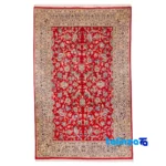 Top view of C Persia Handwoven Rug Unique Design pattern and color tone