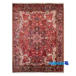 Harris Handmade Area Rug - Rich Copper Design pattern and color tone (Top view)