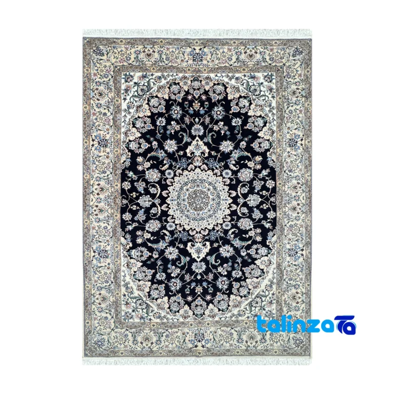 Nain Handwoven Rug Model 1422 overall design layout (Full spread)