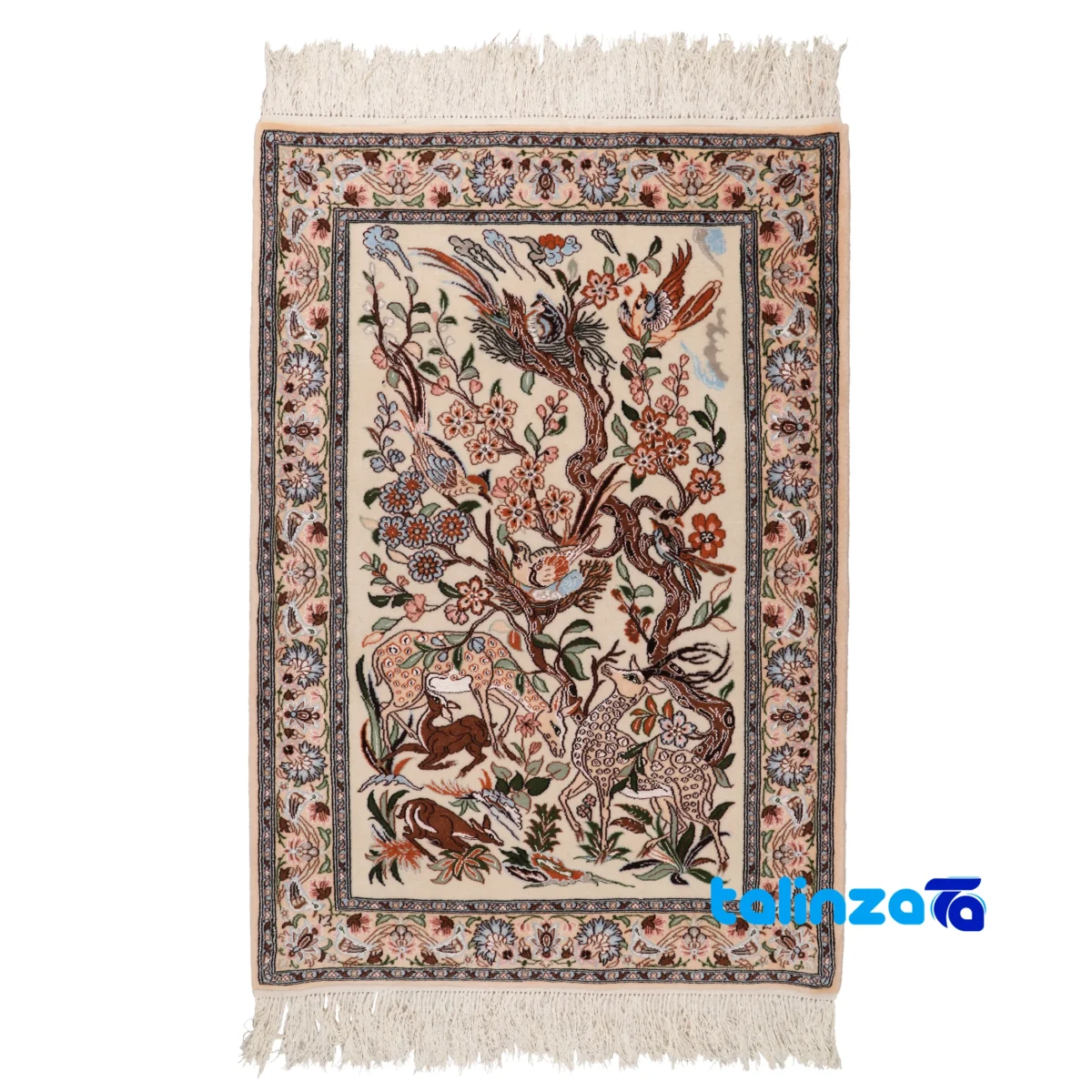 Persian Rug - Full spread overall design layout