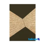 Masoud Saffar Calligraphy Artwork Gold Leaf panel design and key details (Front view)