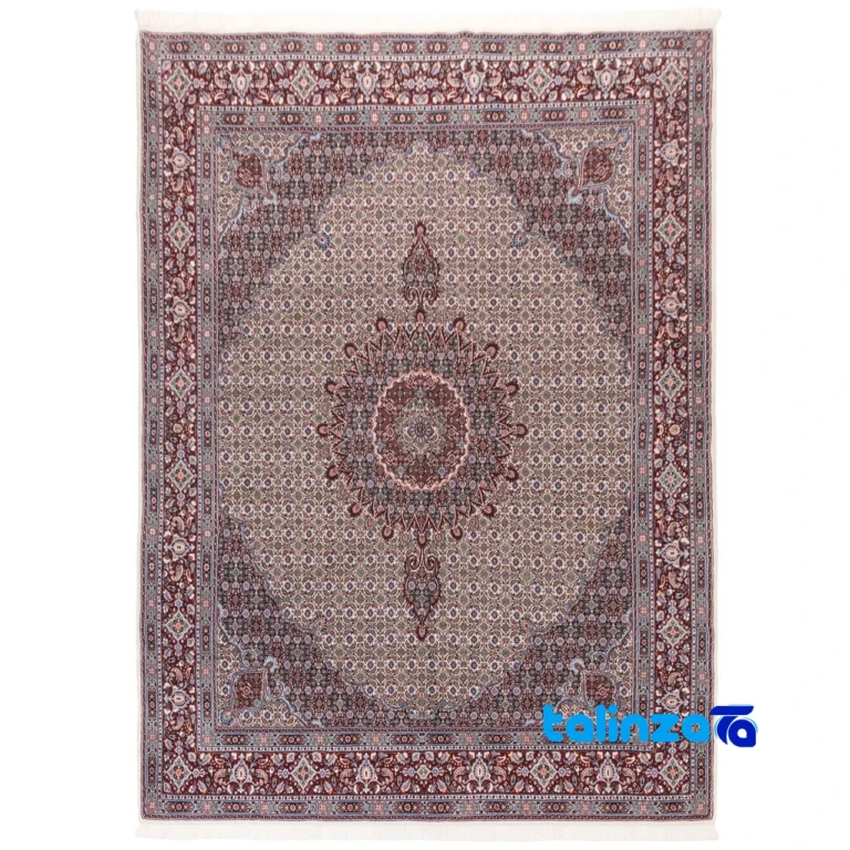 Full spread of C Persia Handwoven Area Rug Unique Fish Design overall layout
