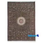 Haj Bagheri Handwoven Carpet Black overall design layout (Full spread)