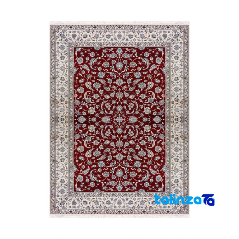 Nain Handwoven Carpet - Full spread overall design layout