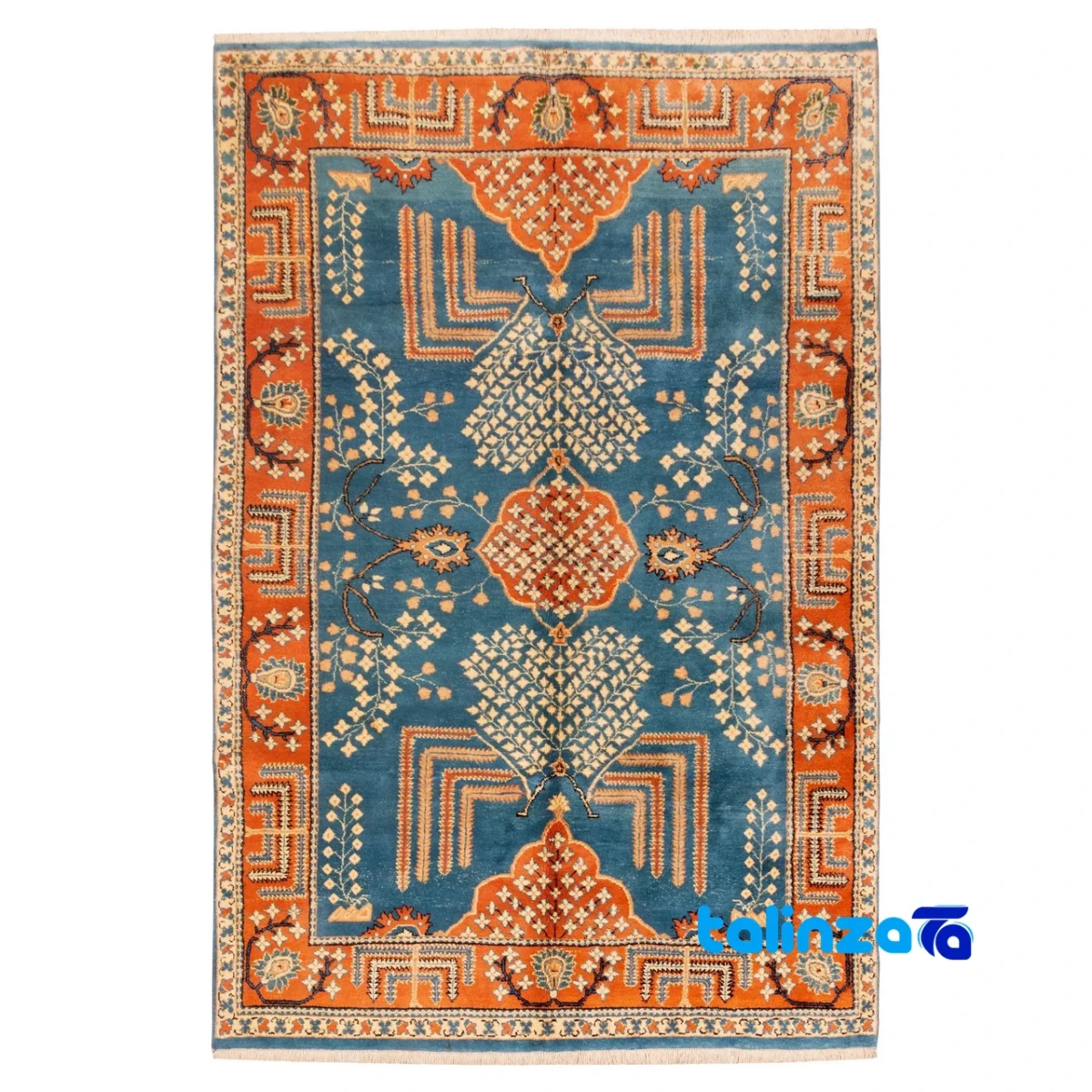Full spread of C Persia Handwoven Carpet Unique Design overall layout