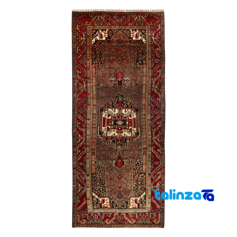 Kurdish Handwoven Carpet Unique Design overall layout (Full spread)